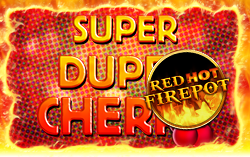 super duper cherry online spielothek red hot firepot logo