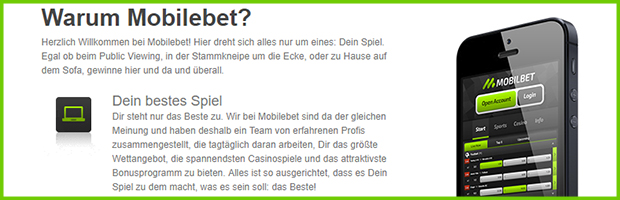 mobilebet paypal wettanbieter mobile app banner